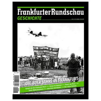 Cover der Frankfurter Rundschau Geschichte, Ausgabe Die 80er Jahre in Frankfurt