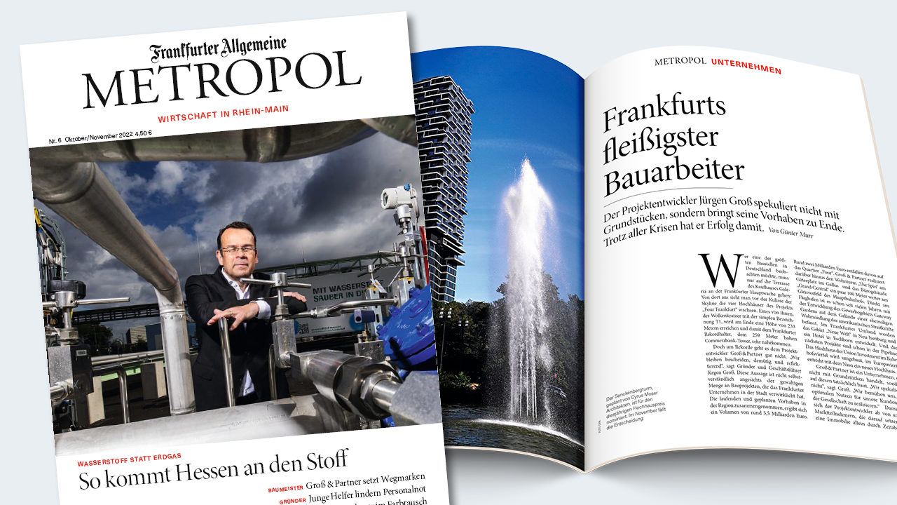 Foto: Cover der F.A.Z. Metropol