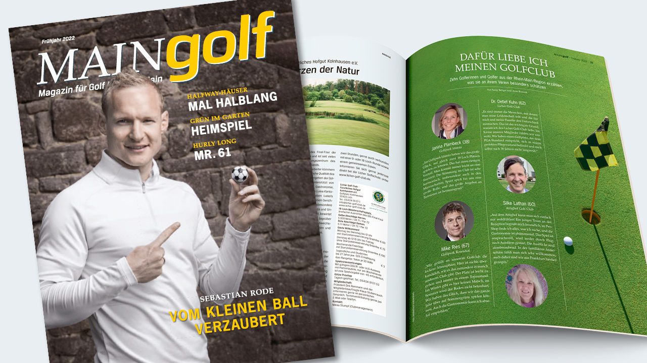 Foto: Cover der MAINgolf