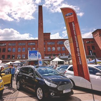 Foto: Bild der ausgestellten Autos auf der Frankfurter Automobilausstellung