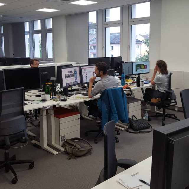 Foto: Büroräume der Ippen Digital Zentralredaktion Mitte