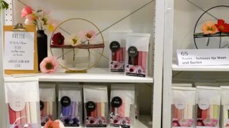 Foto: Bastelstand auf der Messe