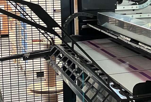 Foto: Druckereimaschine